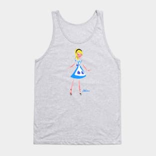 Alice In Wonderland Tank Top